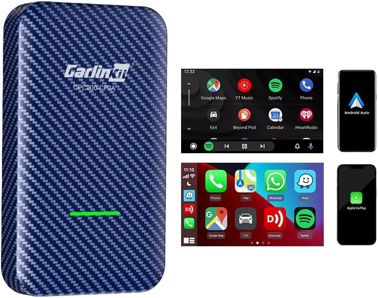 Carlinkit CP2A Adapter - Wireless CarPlay Android Auto