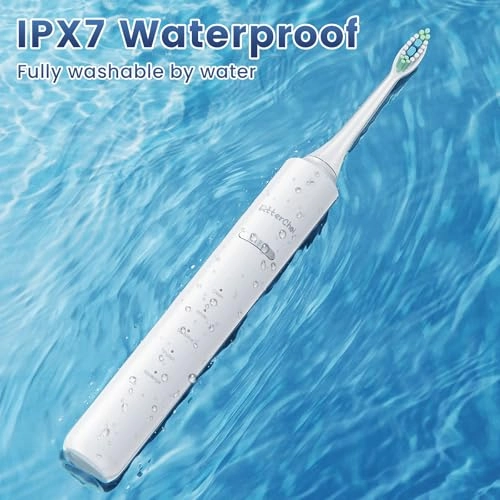 Sonic Electric Toothbrush - 41,000 VPM 1500 mAh 4 Brush Heads
