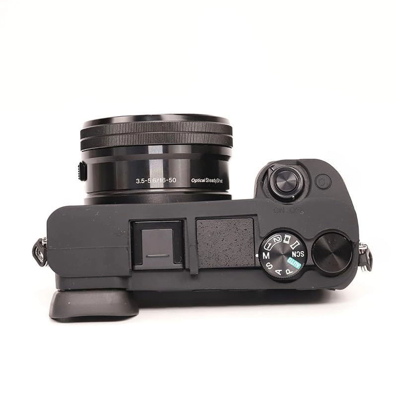 Camera Case Compatible with Sony Alpha A6100 A6300 A6400 - A6100 A6300 A6400 Soft Silicone Protective Shell