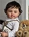 Reborn Baby Doll - 24 in Silicone Vinyl Toddler Girl Ages 3+