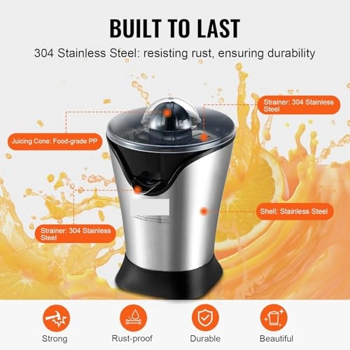 Electric Citrus Juicer - 100W 500ml
