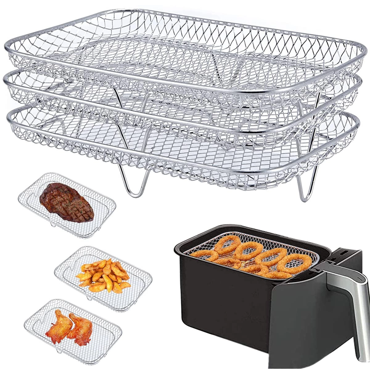 Air Fryer Racks - Stainless Steel 1pcs