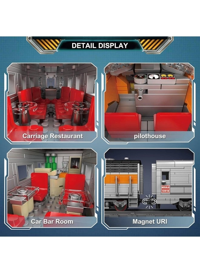 MOC EMD F7 (12018) - with Rail/Motor APP Remote Control