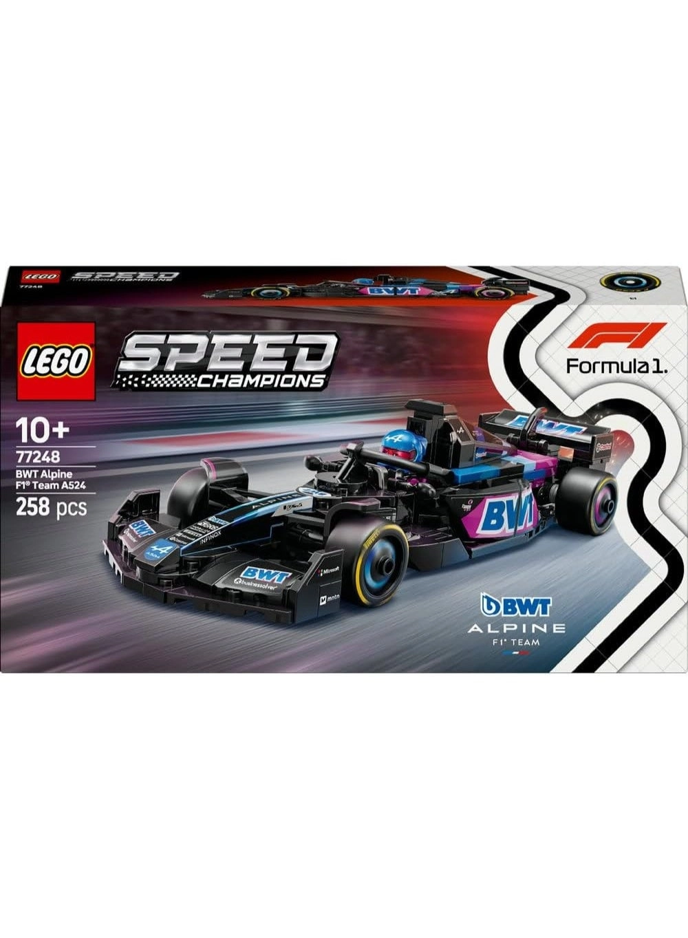 Speed Champions BWT Alpine A524 (77248) - Race Car Driver Minifigure