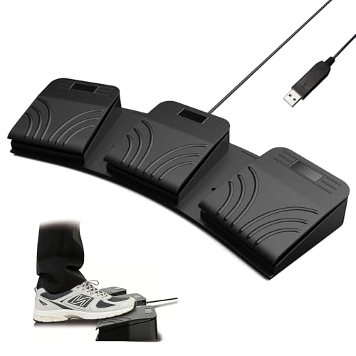 USB Triple Foot Pedal Switch