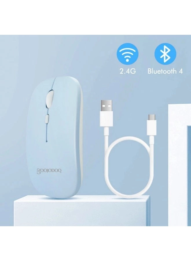 2-in-1 Bluetooth Mouse - 2.4GHz