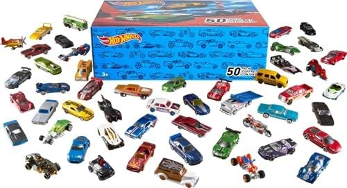 Hot Wheels Toy Trucks and Cars - 1:64 50pcs
