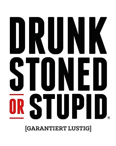 Drunk, Stoned or Stupid - German 18 years and up 250 cards