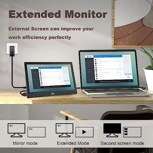 Portable Monitor - edc049bf-cae9-4612-bf80-37de9260da6e 11.6 Inches 1366x768