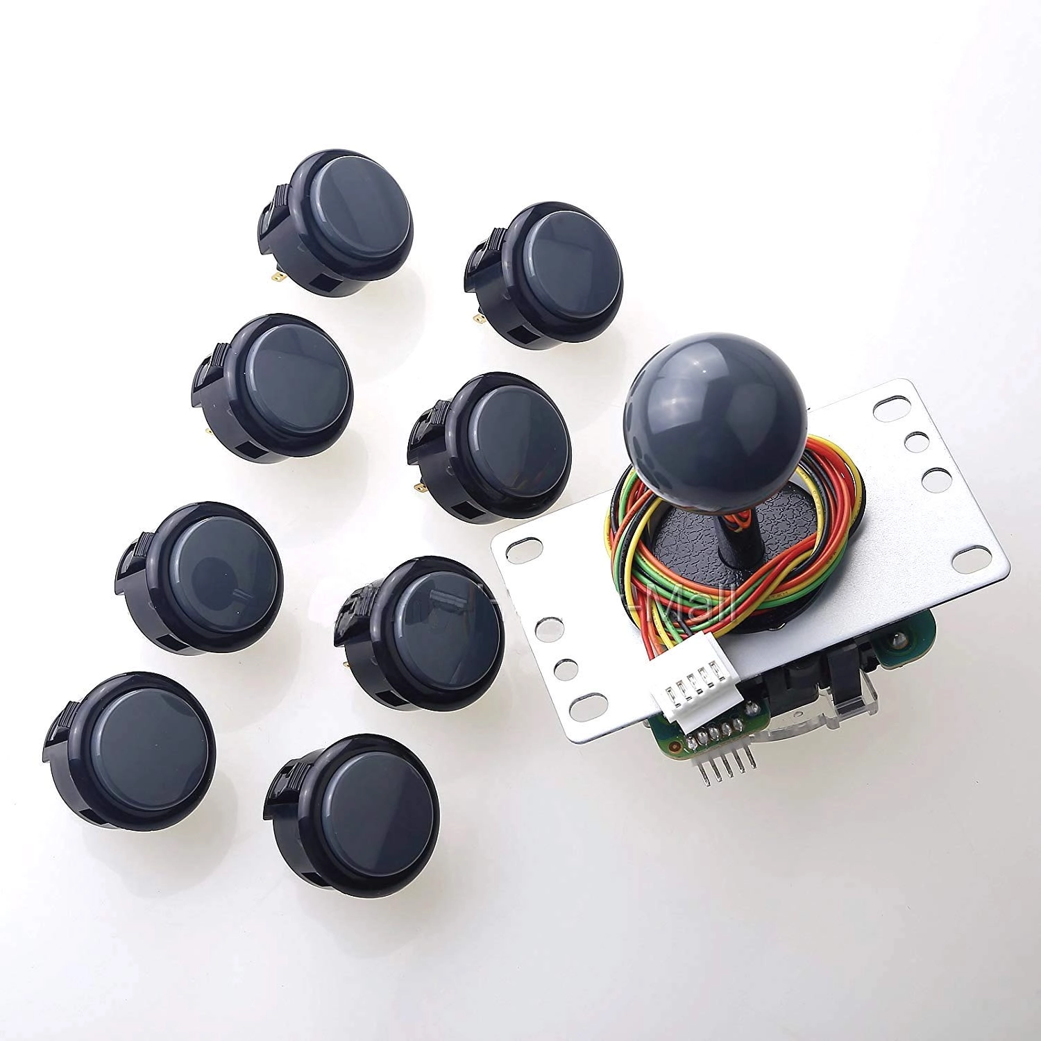 SANWA JLF-TP-8YT - Gray + OBSF-30 - 8 pcs