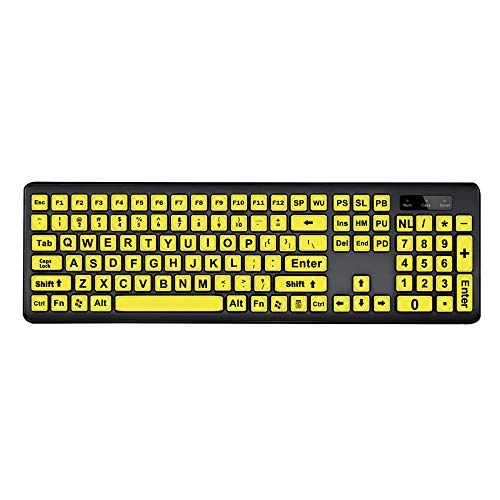 Large Print Keyboard - US Wired