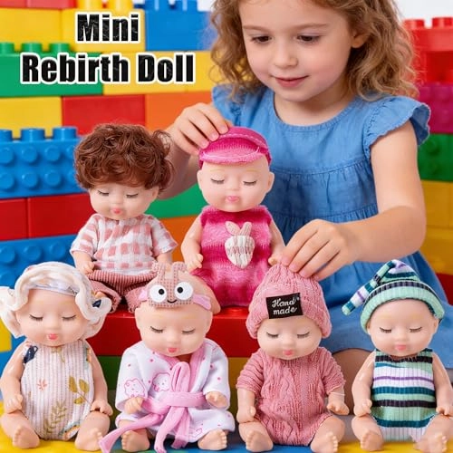 Reborn Mini Doll - 6 Pieces Forest Set