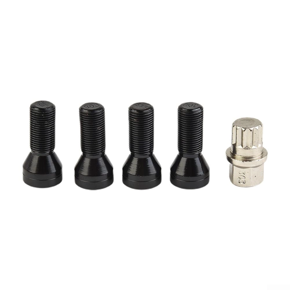 Locking Wheel Bolts Nuts Set - 26mm M14