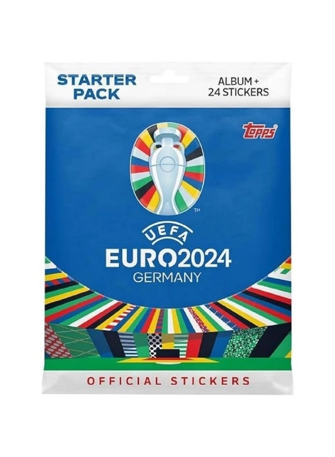 Official Euro 2024 Sticker Collection - Starter Pack - 24pcs
