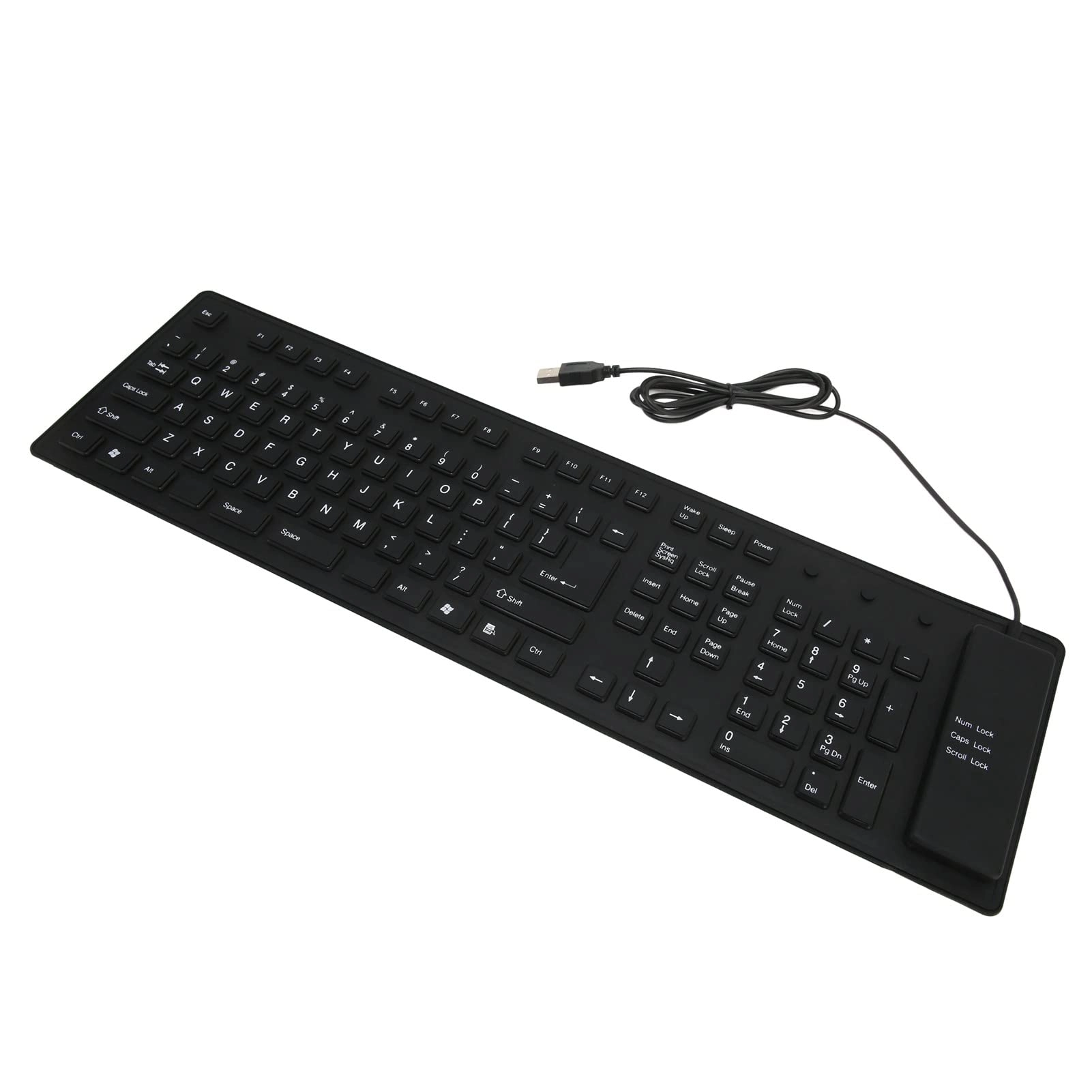 POENVFPO 109 Folding silicone keyboard - Wired