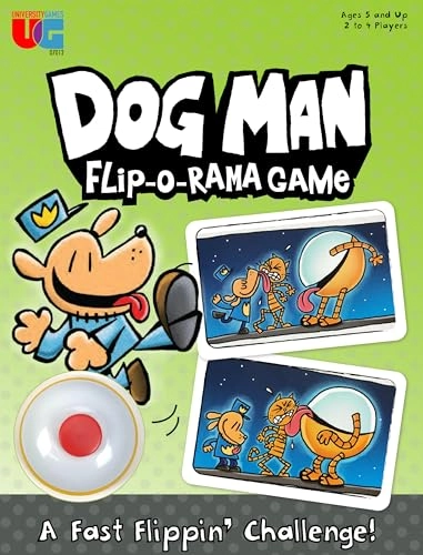 Dog Man Flip-o-Rama - Card Matching Game