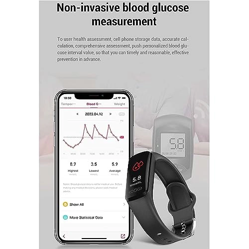 Blood Pressure Heart Rate Monitor - IPS Bluetooth Waterproof