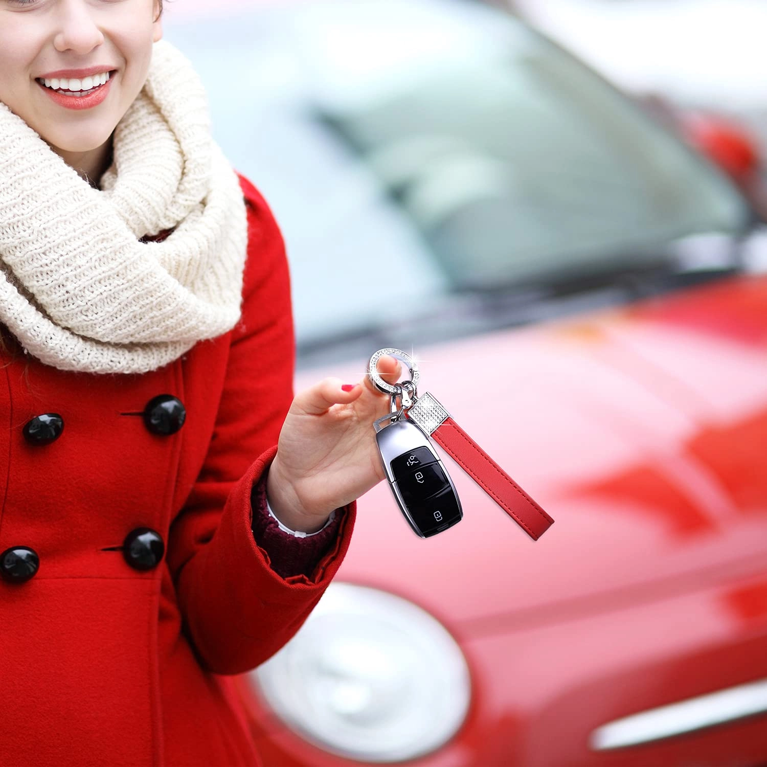 Bling Car Keychain - Car