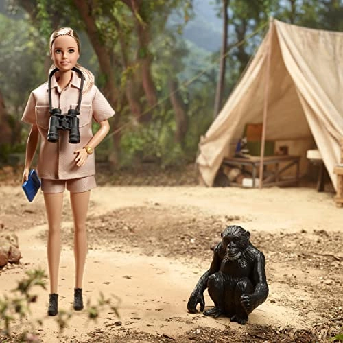 Jane Goodall Doll - Plastic Ages 14+