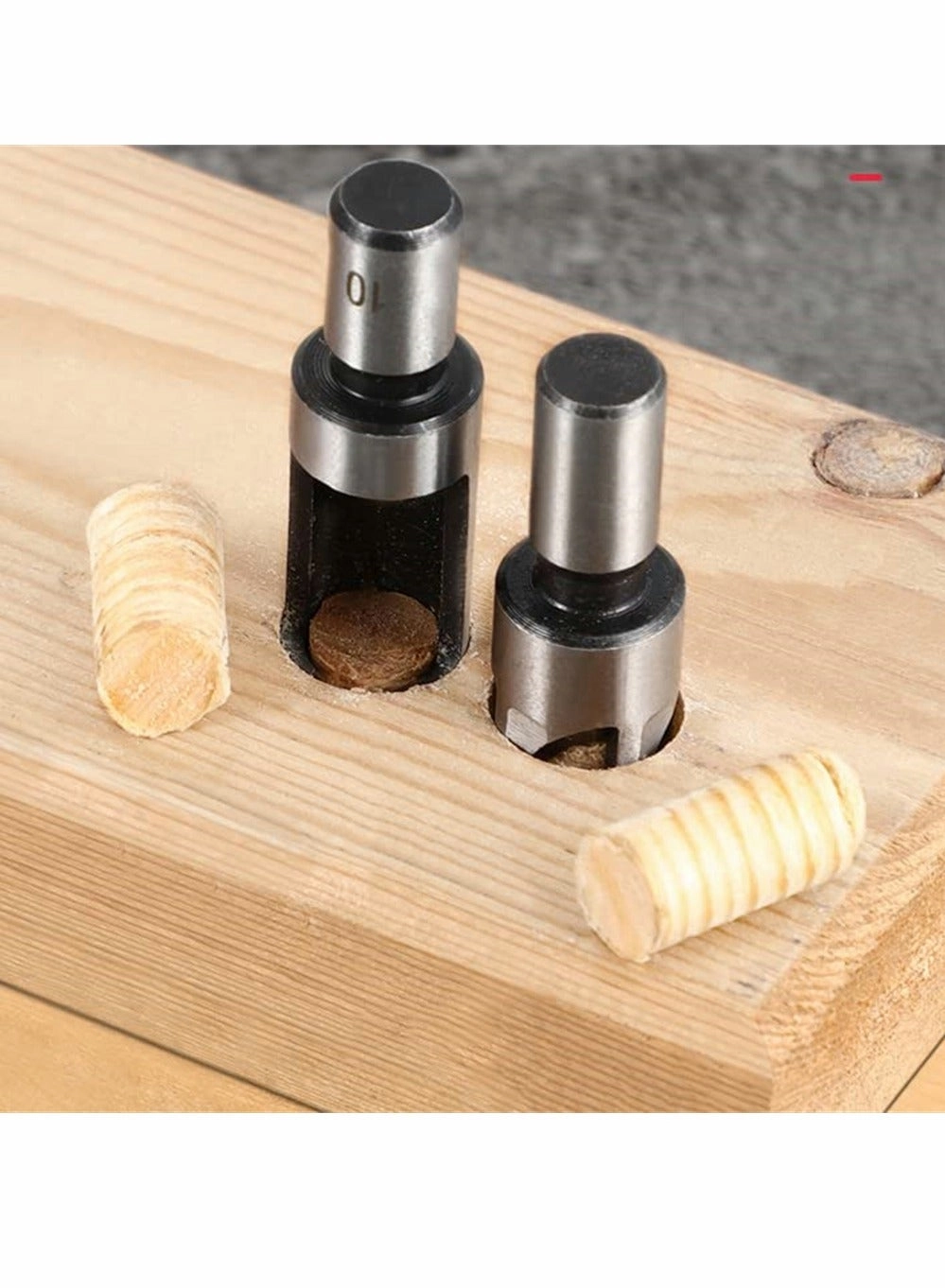 Wood Plug Cutter - 45# carbon steel 8 piece(s) 6mm 10mm 13mm 16mm