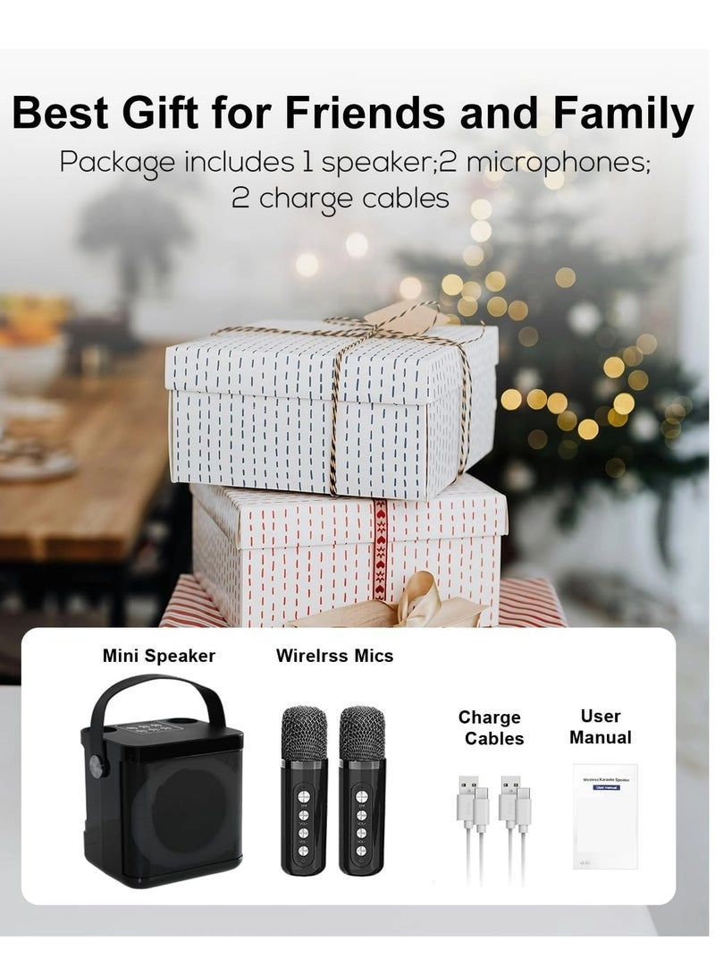 MMF-307 - 2 x Handheld Wireless Microphones 10W