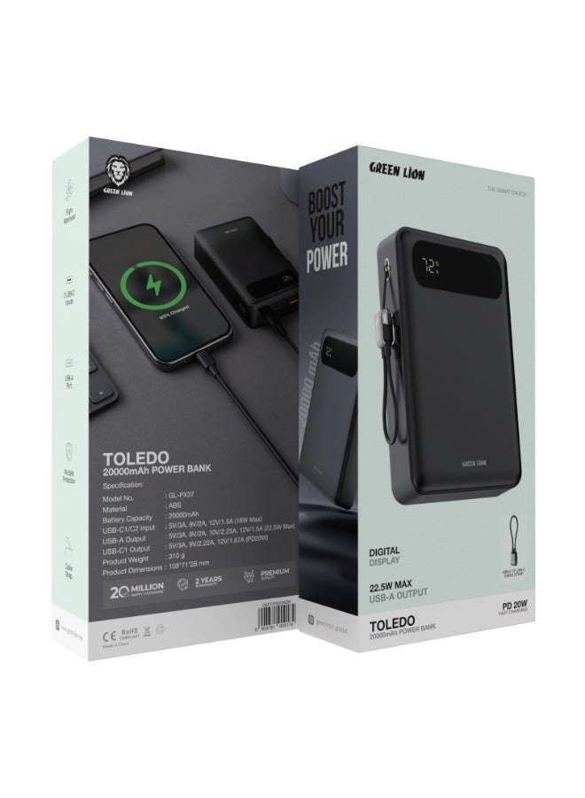 TOLEDO - 20000mAh 22.5W