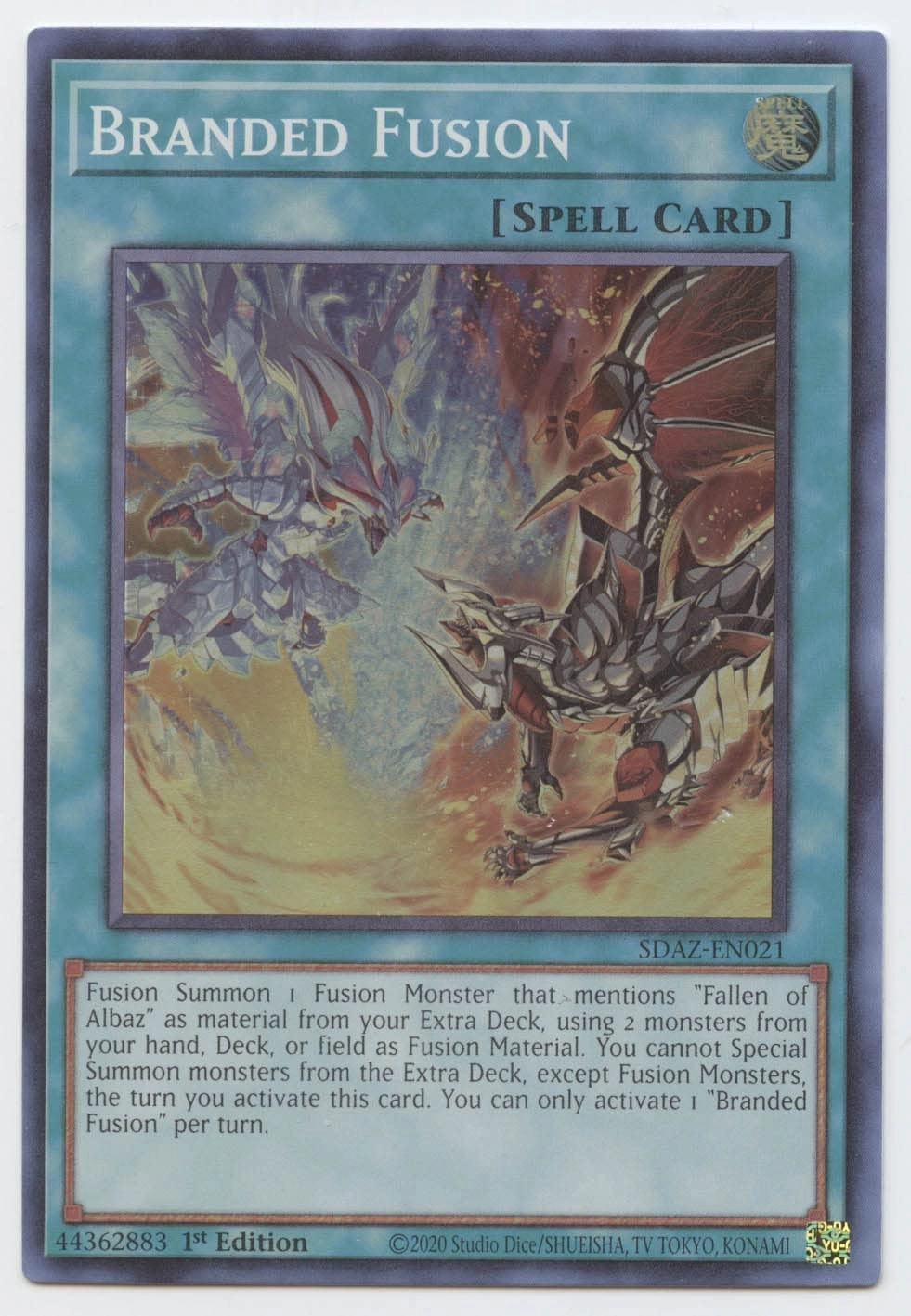 Yu-Gi-Oh! Anime Branded Fusion SDAZ-EN021 - EN
