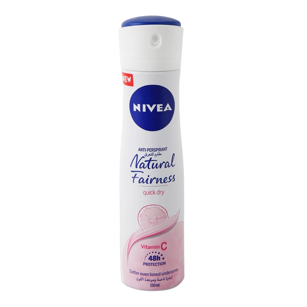 Natural Faurness Anti-Perspirant Deodorant - 3 x 150 ml