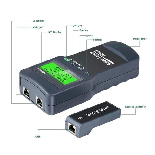 NF-810 - Portable PoE Network Cable Tester