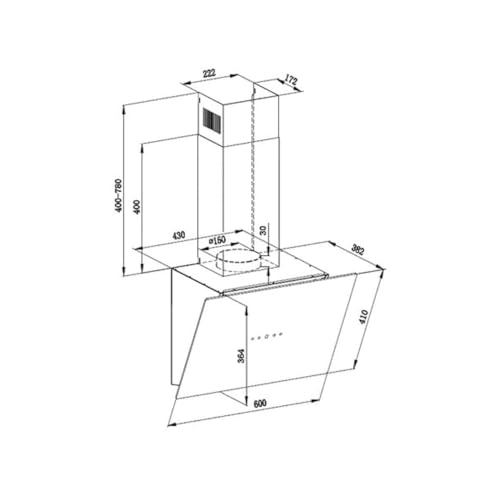 S33-60A+BTH - 538 m³/h 60 cm