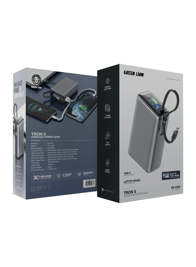 Tron X - 25000mAh 100 W Fast-Charging