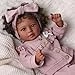 Callie Reborn Baby Doll - 20 Inch Soft Body Black Ages 3+