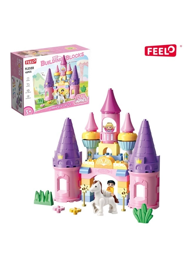 FEELO Princess Castle - Girl Series Princess 43 pcs
