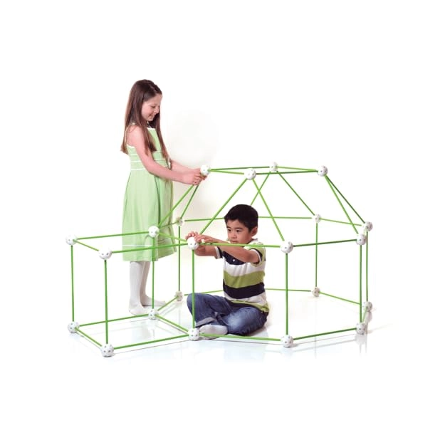 Fort Building Kit - Glow in The Dark Indoor/Outdoor STEM