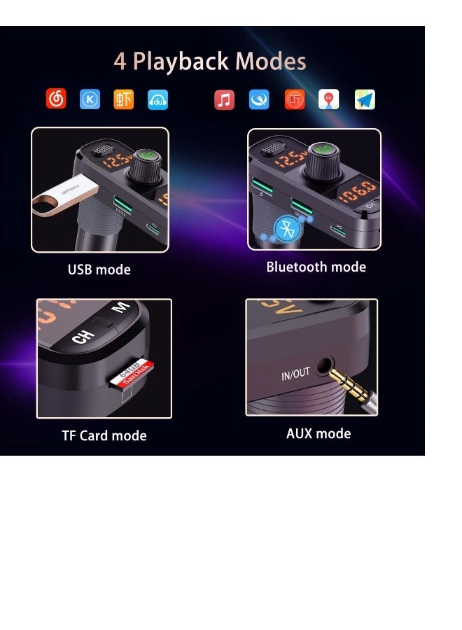 Bluetooth FM Transmitter - Bluetooth Wireless