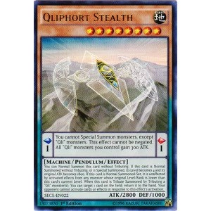 Yu-Gi-Oh! Qliphort Stealth SECE-EN022