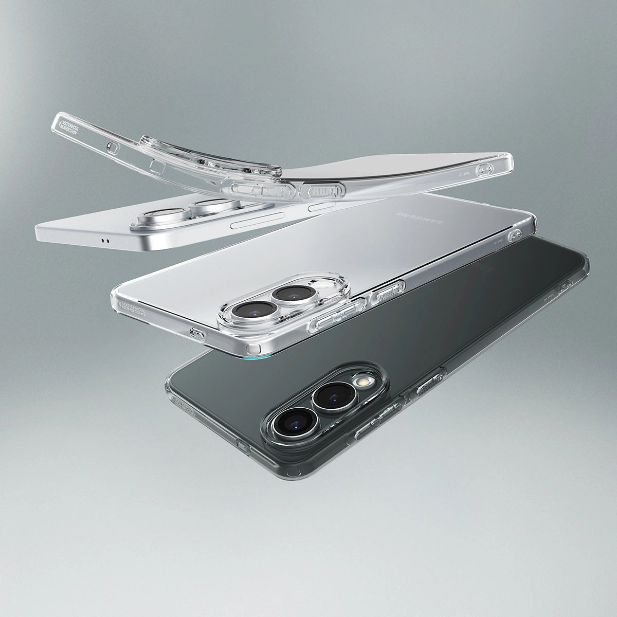 Liquid Crystal Back Cover Mobile Case for Samsung Galaxy S25