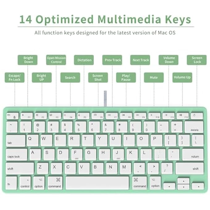 Ultra-Slim Wired Keyboard - Wired