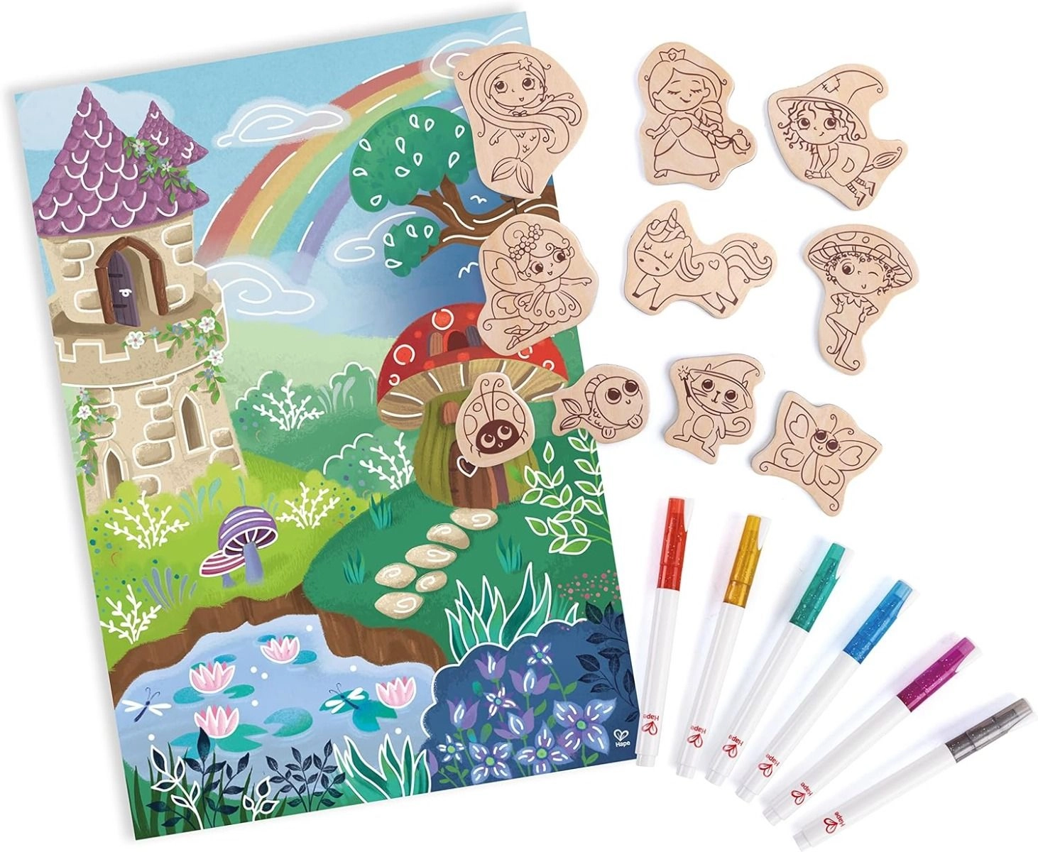 DIY Magic Friends Art And Craft Set - 3+ years 10 pcs