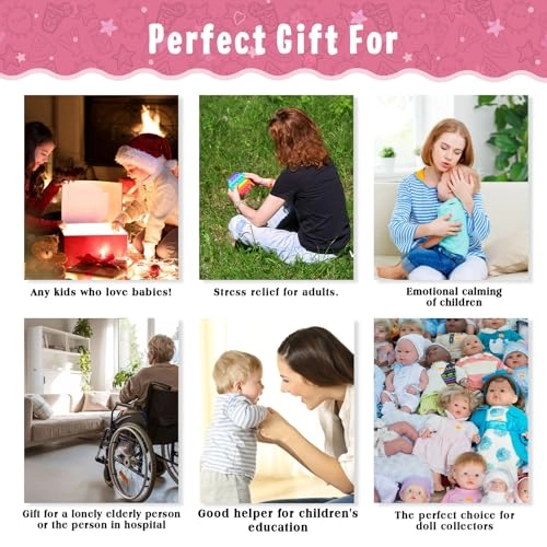 Olivia Reborn Baby Doll - 7 inch Silicone Baby Girl Ages 3+