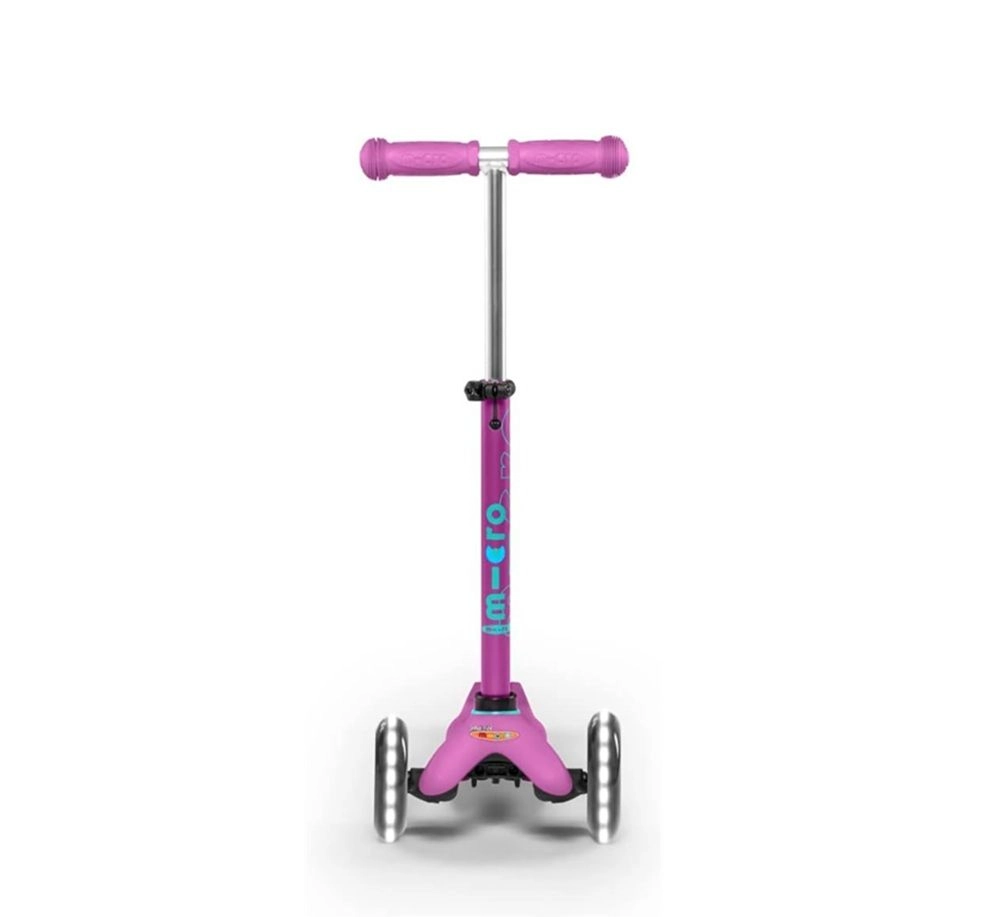 Mini Deluxe 3-Wheel Kick Scooter – 120/85 mm LED