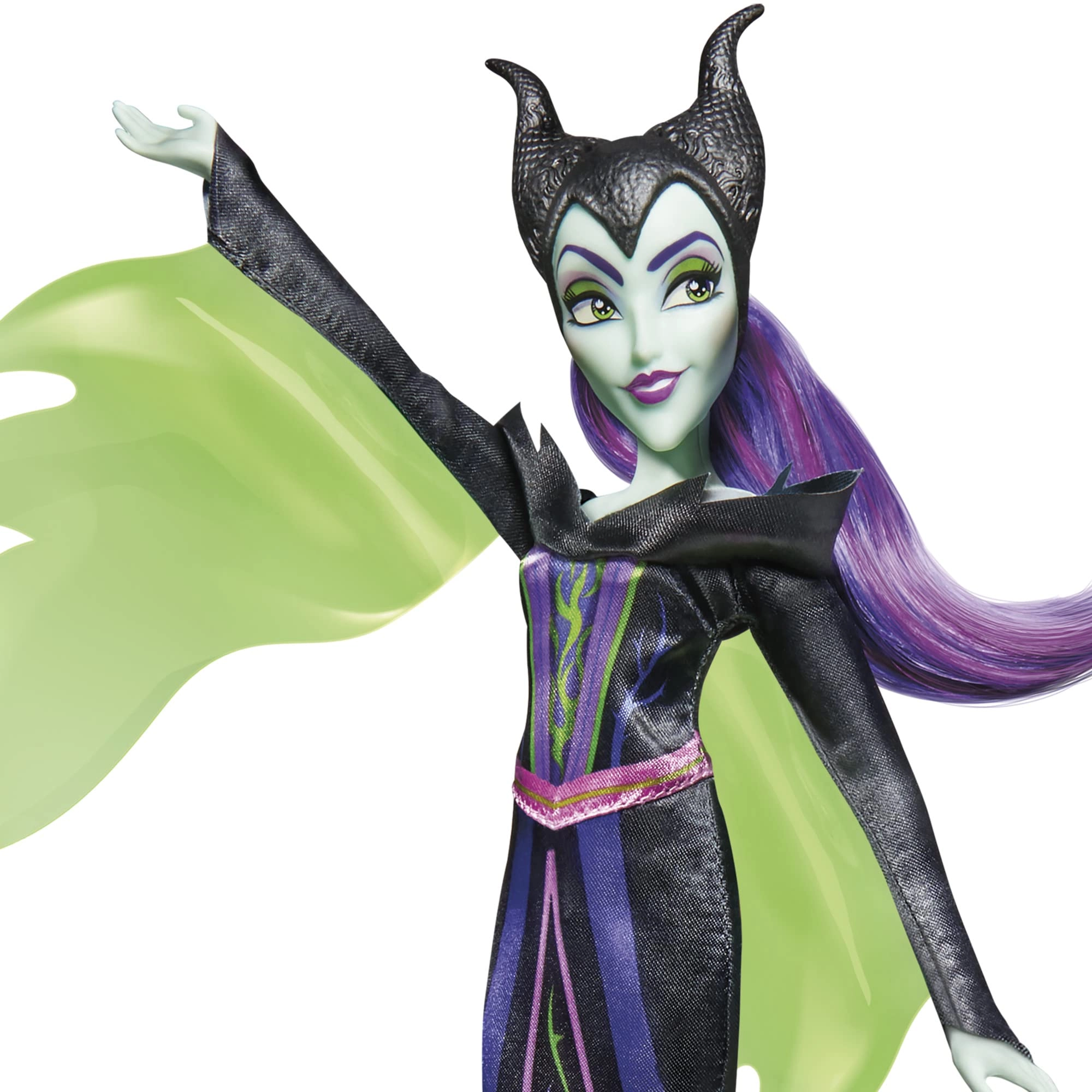 Cruella De Vil Fashion Doll - 11-inch + Evil Queen Fashion Doll + Maleficent Fashion Doll + Ursula Fashion Doll Ages 5+