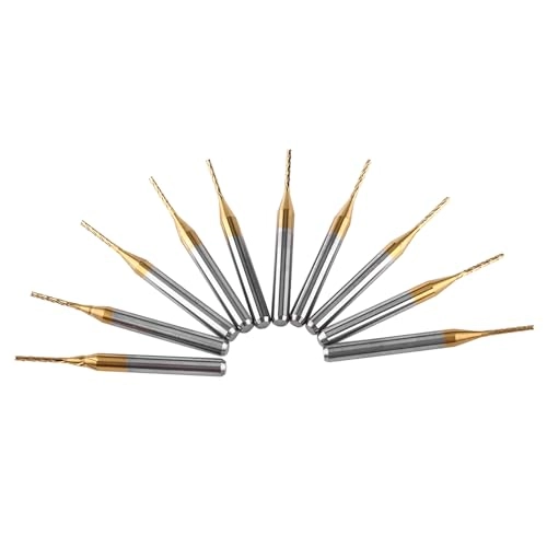 Carbide End Mill - 3.175mm 10 1mm