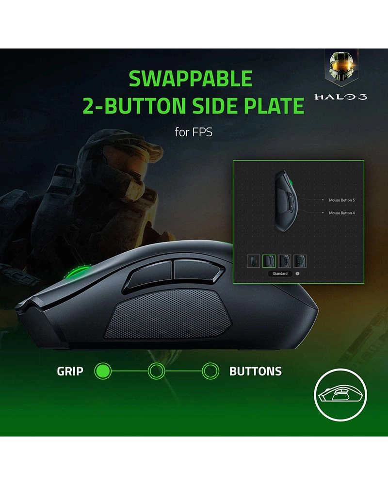 Naga Pro Modular Gaming Mouse - Wireless