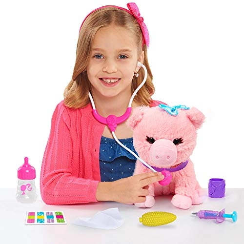 Farm Doctor Set - plush pig crate carrier Ages 3+