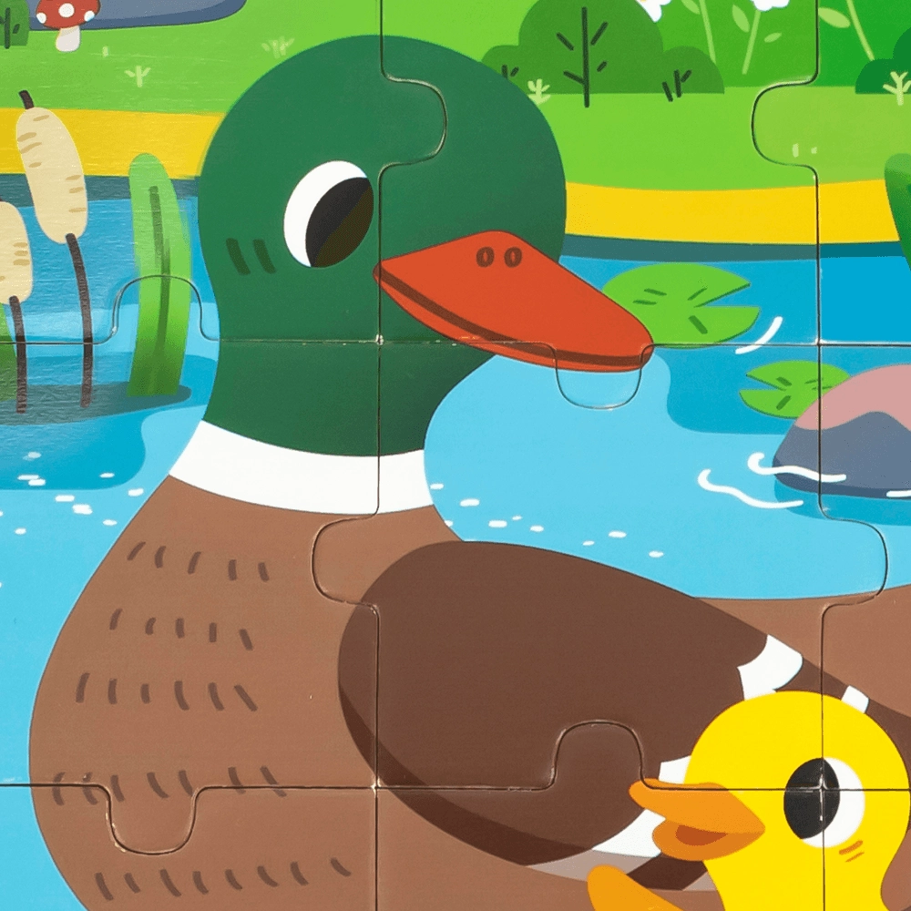 Duck Puzzle (29464294-44621) - 9 pcs