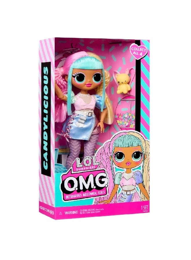 Candylicious Entry Doll - Pastel candy-inspired Includes accessories Ages 2+