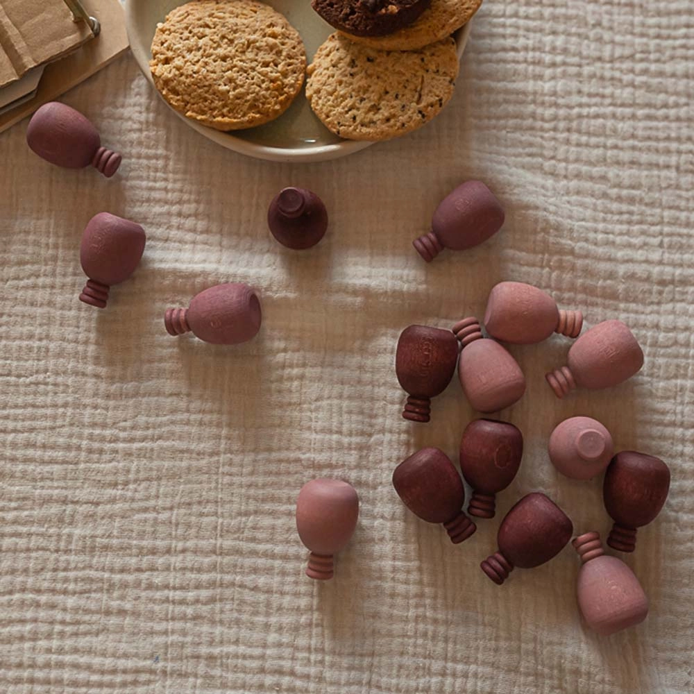 Mandala Pineapples - Suitable for 3 years and above 36 pieces