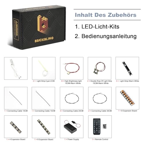 21062 Trevi Fountain - RGB Remote Control LED Light Set