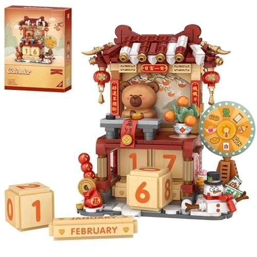 Perpetual Calendar Building Blocks Set
